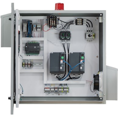 Parabola® VFD Control Panel – Level and Constant Pressure Applications (inside)